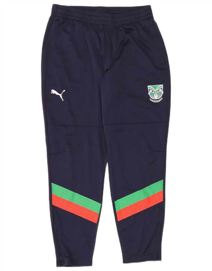 PUMA Herre Warriors træningsdragt Bukser XL Marineblå Colourblock Polyester