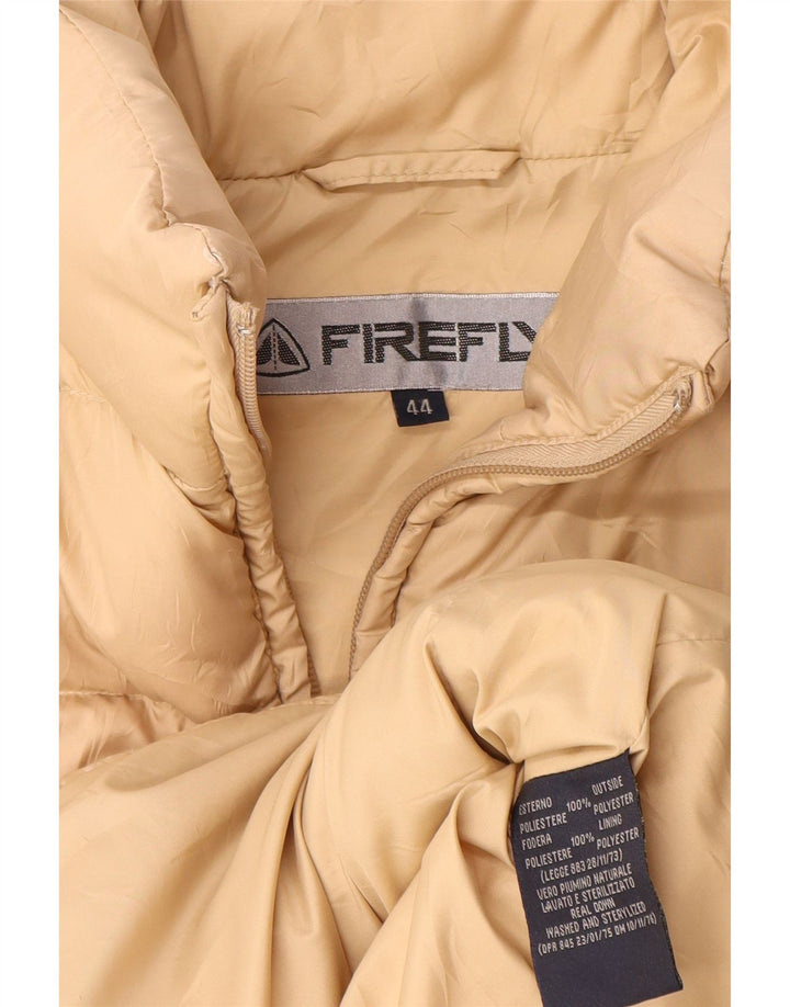 Firefly Womens Polstret Gilet IT 44 Medium Beige Polyester