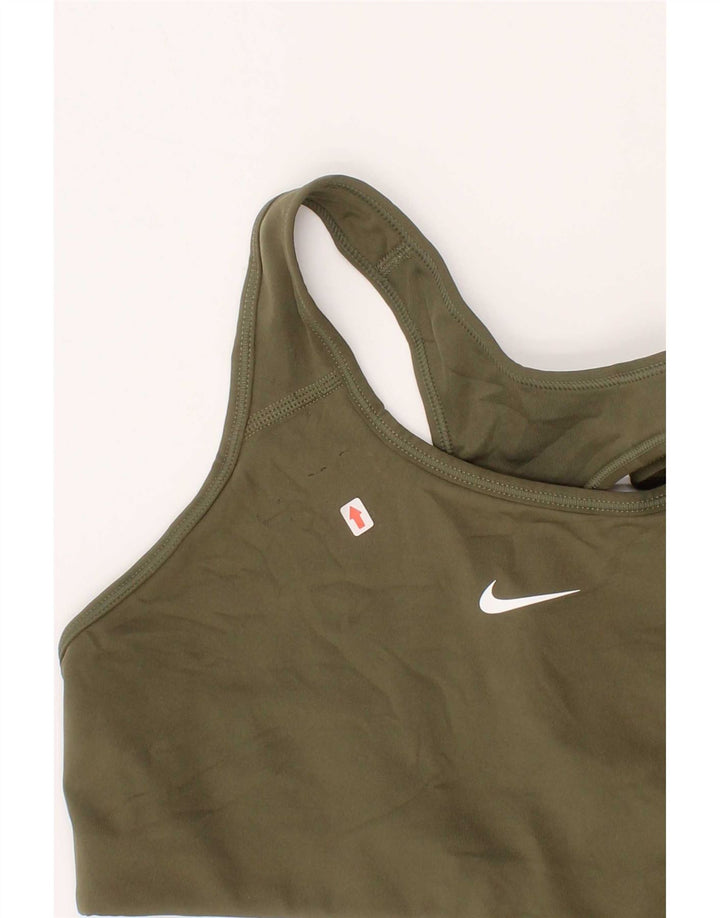 Nike Dame Sport BH Top Small Khaki Sports