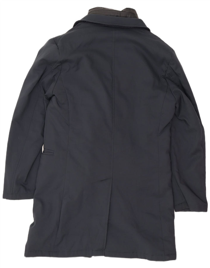 Fay Herre Overfrakke UK 38 Medium Navy Blue