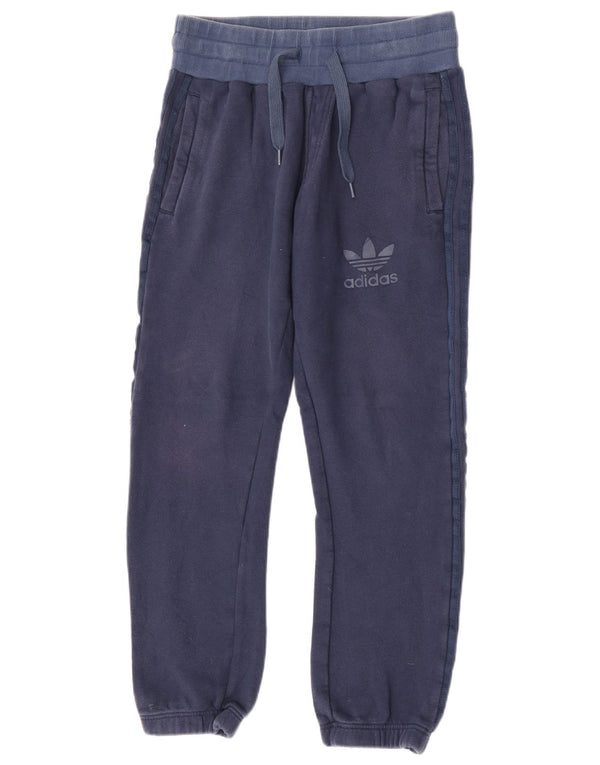 Adidas Træningsdragt til mænd Joggers Medium Navy Blue Colourblock Bomuld