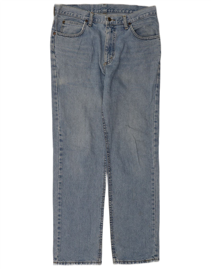 LEE Mens Straight Jeans W36 L33 Blue