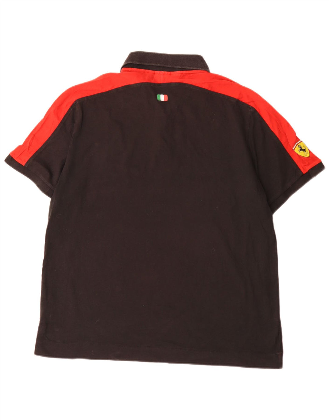 Puma Herre Ferrari Polo Shirt XL Sort Colourblock