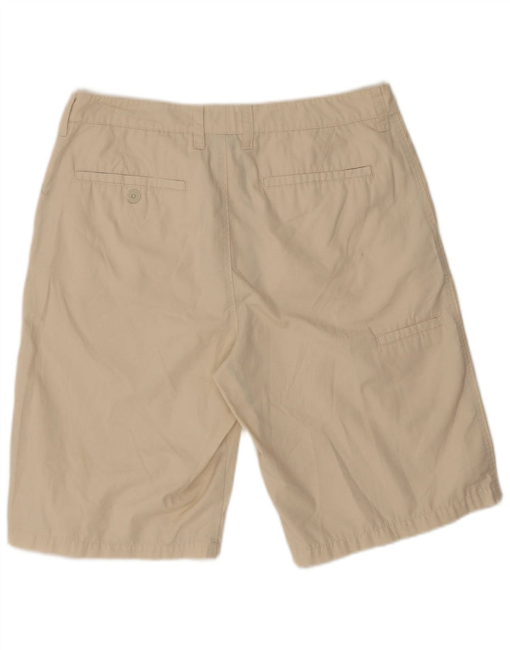 Vintage Chino Shorts til mænd W33 Medium Beige Polyester