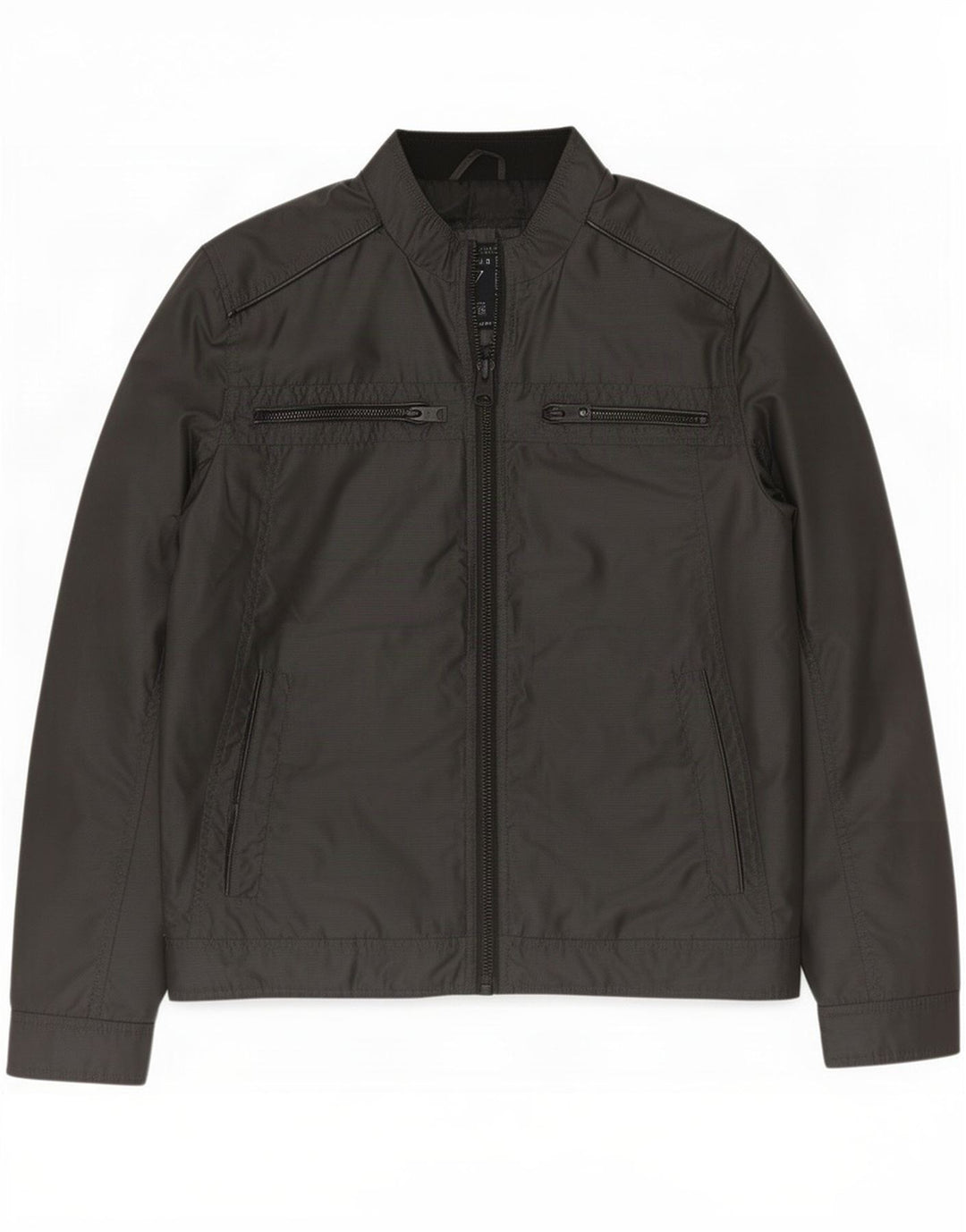 Guess Herre Bomber Jacket UK 38 Medium Sort Polyester