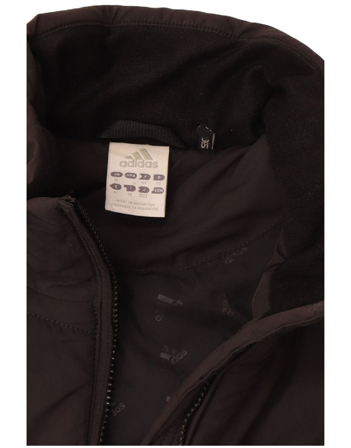Adidas Dame Clima 365 Polstret Jakke UK 16 Stor Sort Polyester