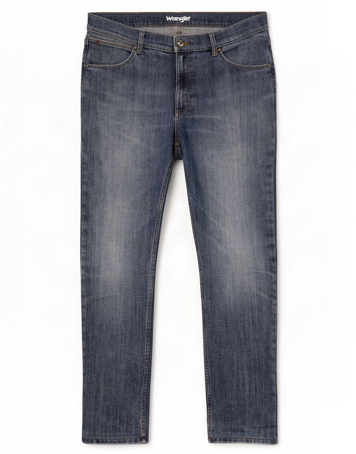Wrangler Slim Jeans til mænd W36 L29 blå bomuld