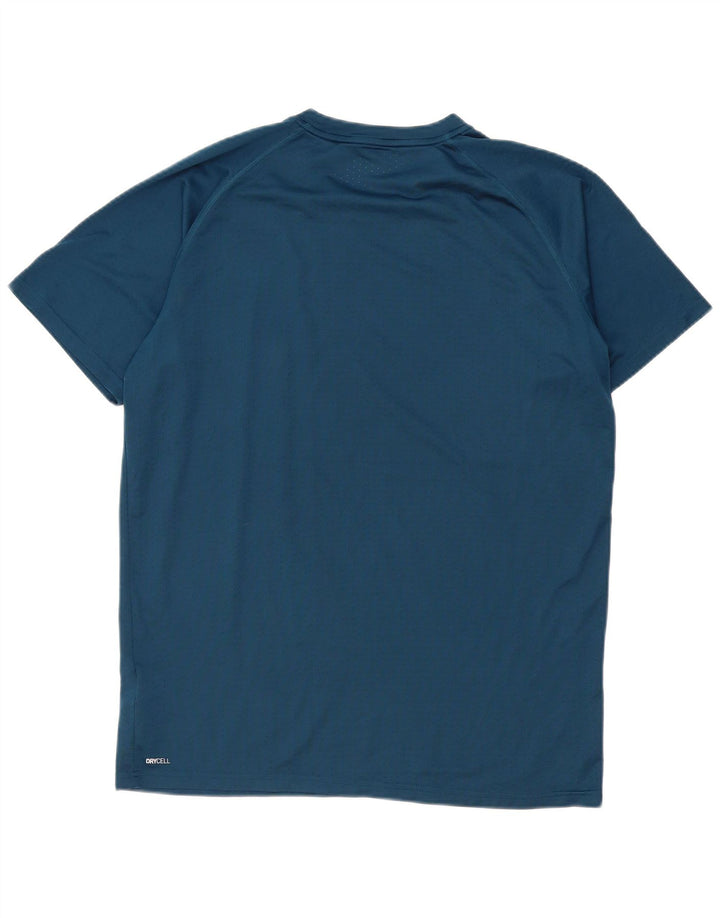 Puma Herre T-Shirt Top Stor Marineblå