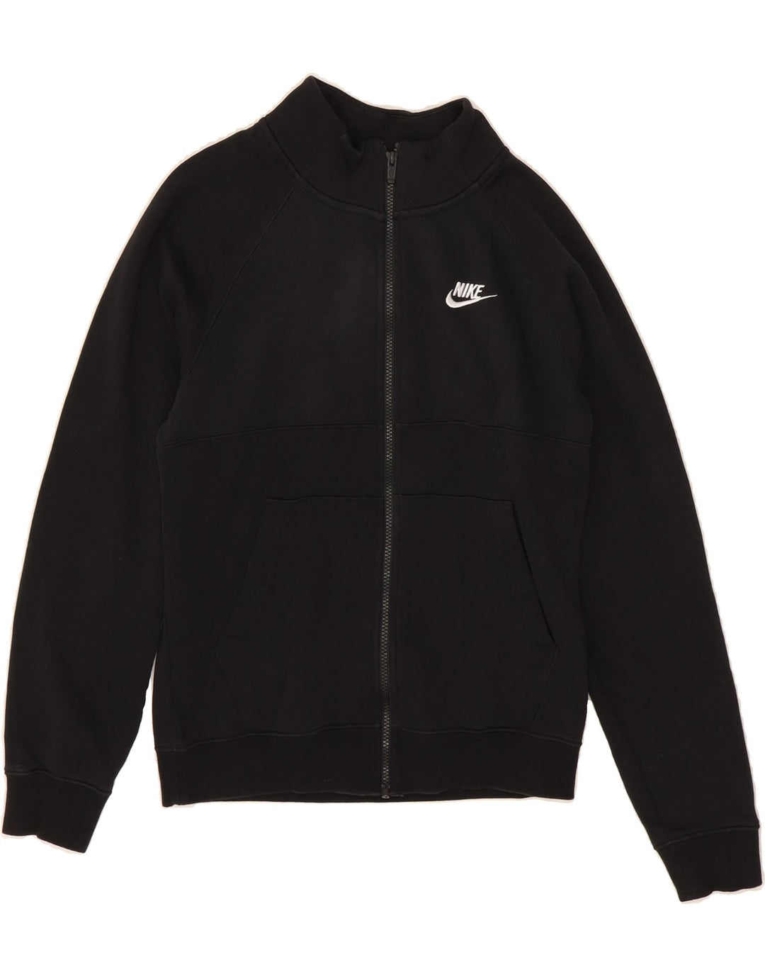 NIKE Mens Tracksuit Top Jacket XS Black Cotton Vintage Nike and Second-Hand Nike from Messina Hembry 