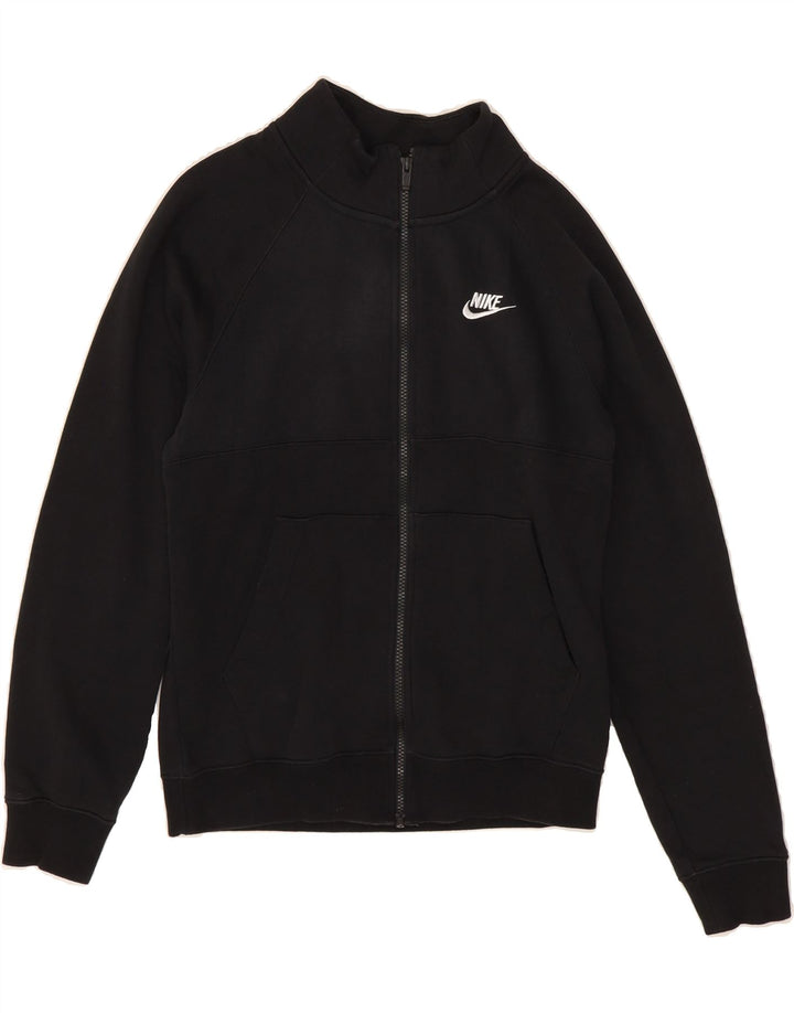 NIKE Mens Tracksuit Top Jacket XS Black Cotton Vintage Nike and Second-Hand Nike from Messina Hembry 