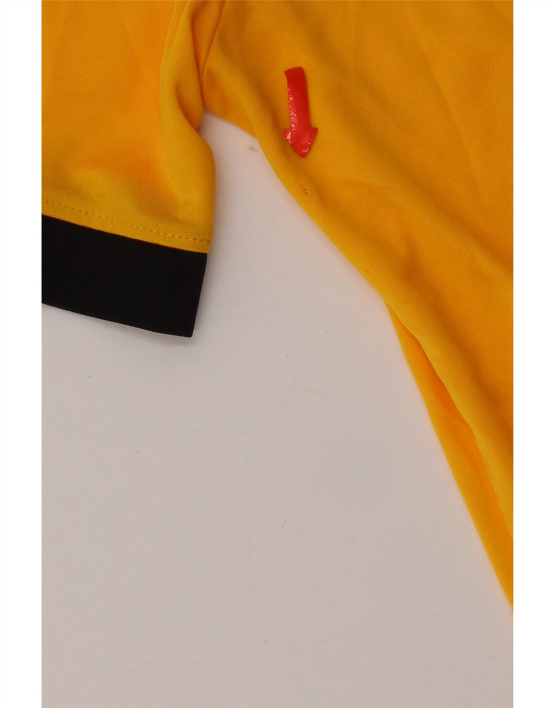 Nike Herre Dri Fit T-shirt Top Medium Gul Colourblock Polyester