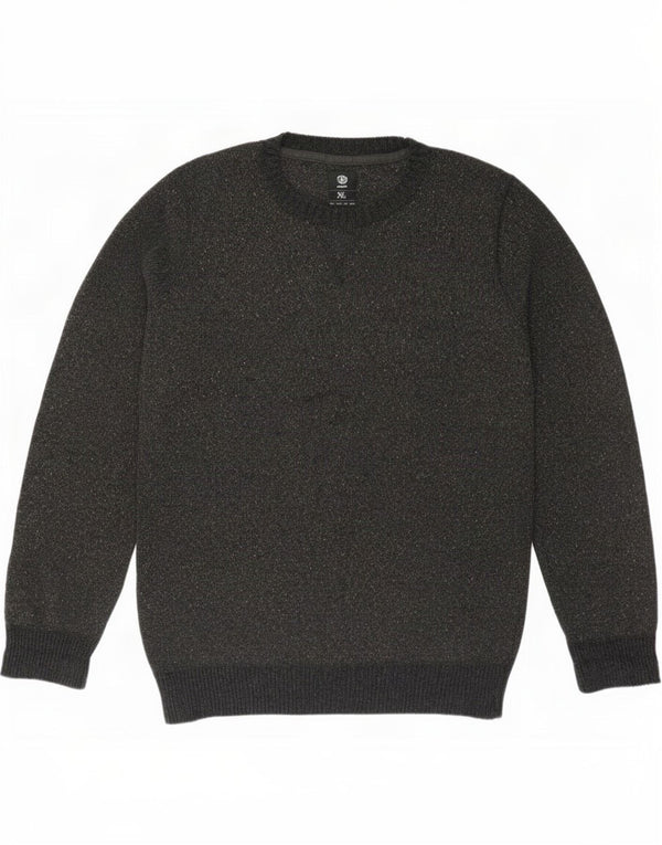 Element Herre Crew Neck Jumper Sweater XL Grå Flecked