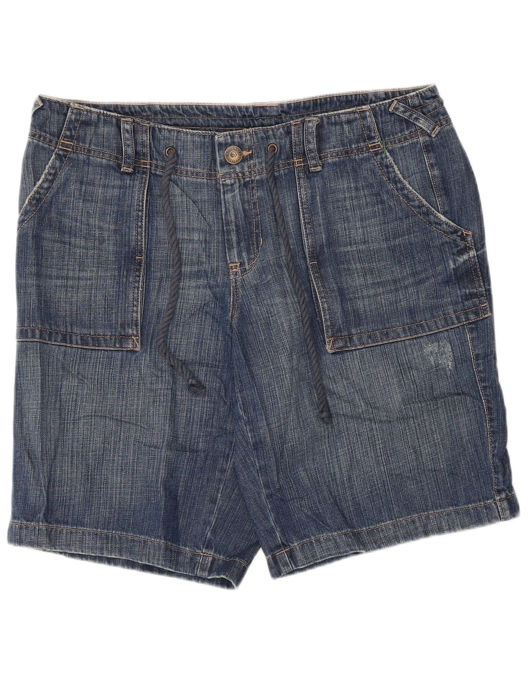 Eddie Bauer Dame denim Shorts US 12 Large W36 Blue Cotton