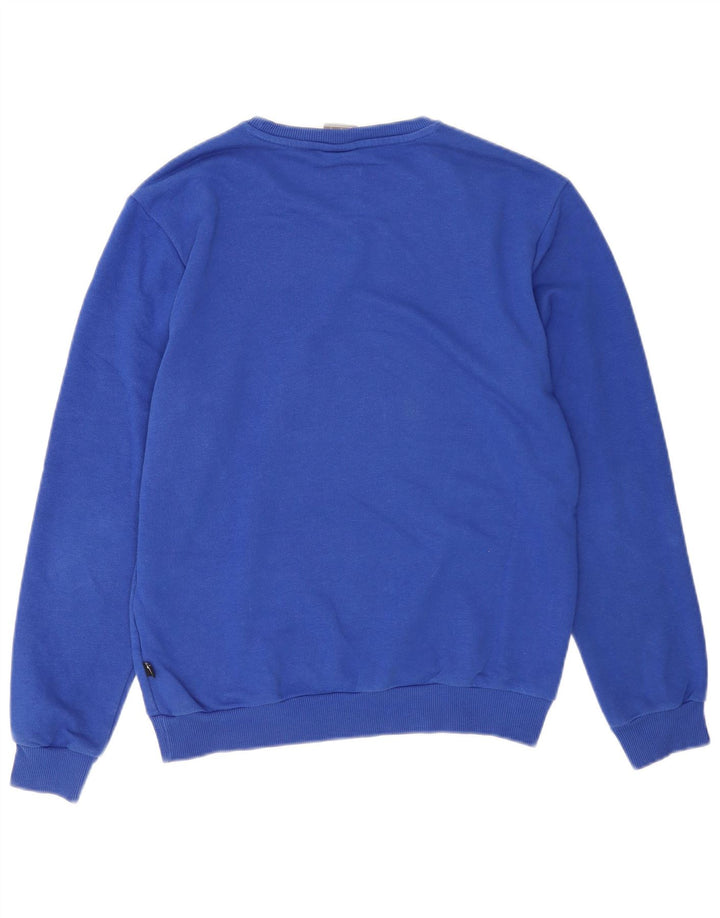 Puma Herre Grafisk Sweatshirt Jumper Lille Blå