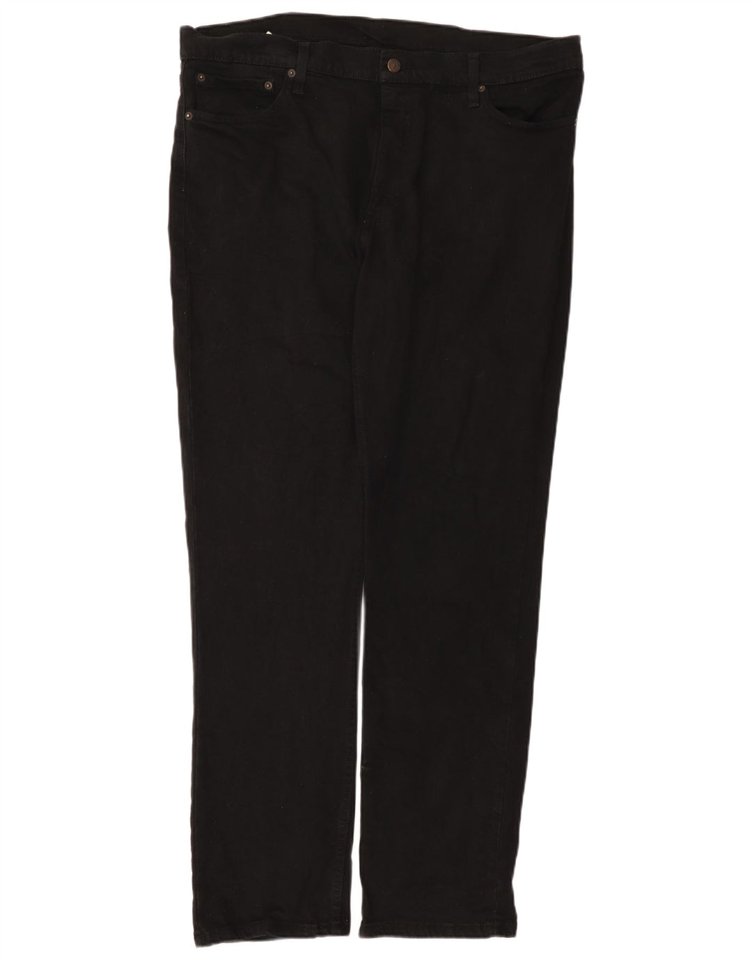 Levi's Herre 511 Slim Jeans W38 L32 Sort Bomuld
