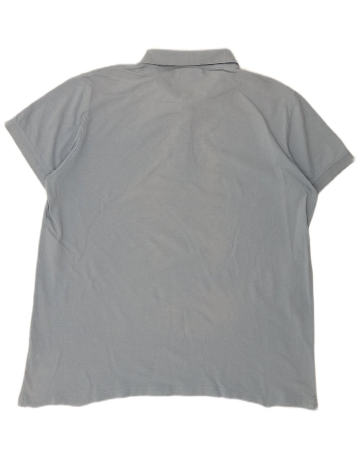 Kappa herre poloshirt 2XL blå bomuld