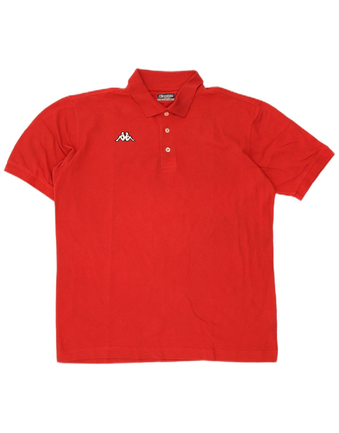 Kappa herre poloshirt XL Rød