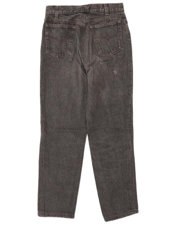 Levi's Herre 501 tilspidsede højtaljede jeans W30 L28 Grå