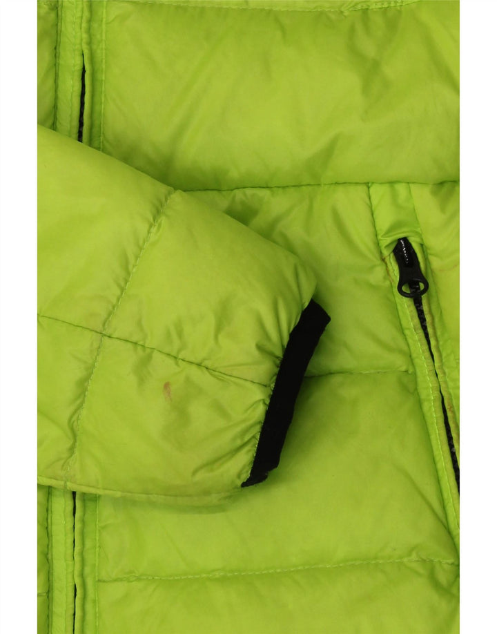 Blauer Womens Crop Polstret jakke UK 10 Lille grøn polyamid