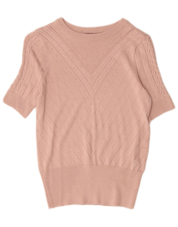 Marks & Spencer Dame sweater med rund hals DK 8 Small Pink
