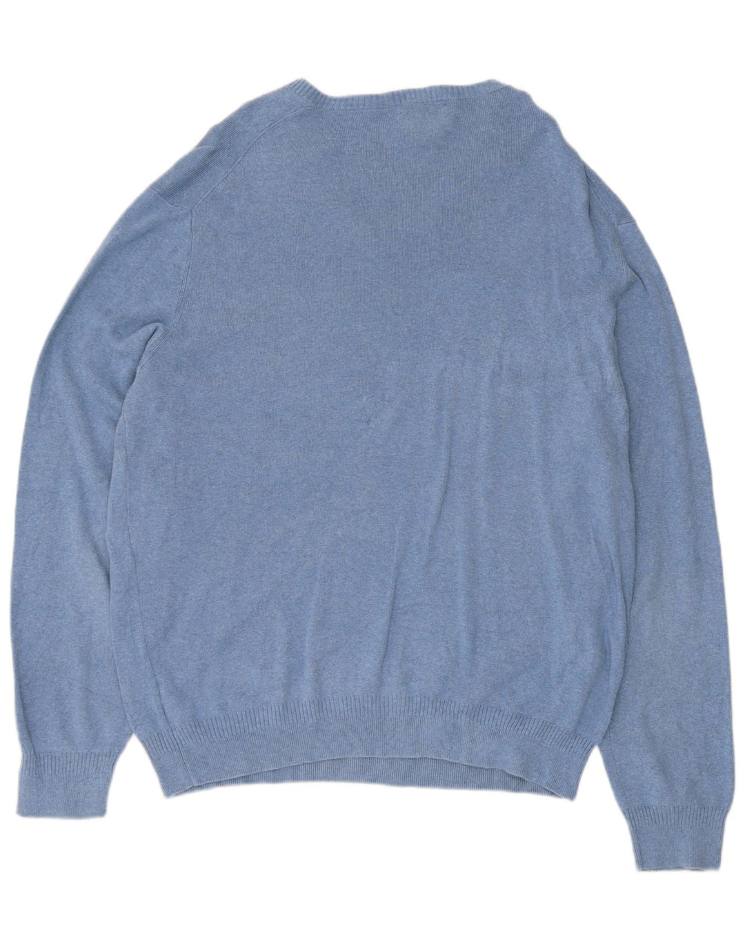 Calvin Klein Herre V-hals sweater Stor blå bomuld
