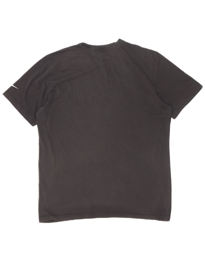 Nike grafisk T-shirt top til mænd, stor sort