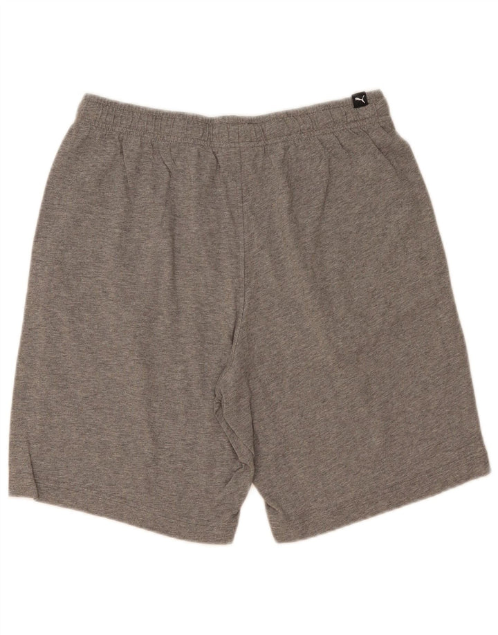 Puma Herre Sportshorts Medium Grå Bomuld