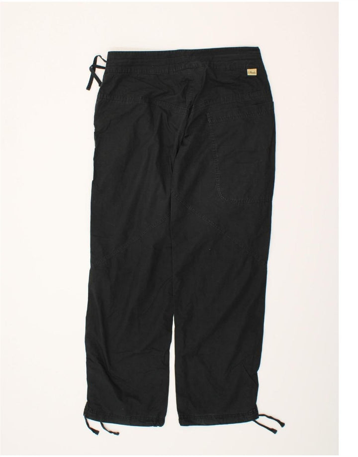 NIKE Womens Straight Trousers UK 12 Medium  W30 L32 Black Cotton Vintage Nike and Second-Hand Nike from Messina Hembry 