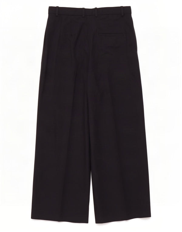 Cos Dame Højtaljede Casual Bukser EU 42 Large W32 L29 Navy Blue