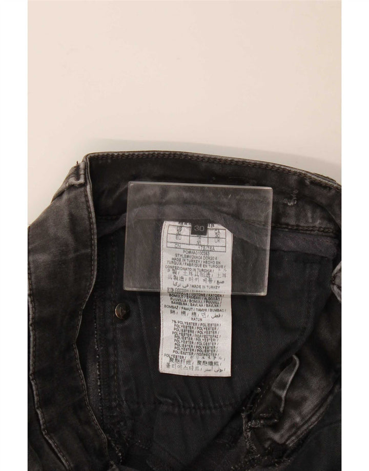 Guess Slim Jeans til kvinder W30 L30 Sort bomuld
