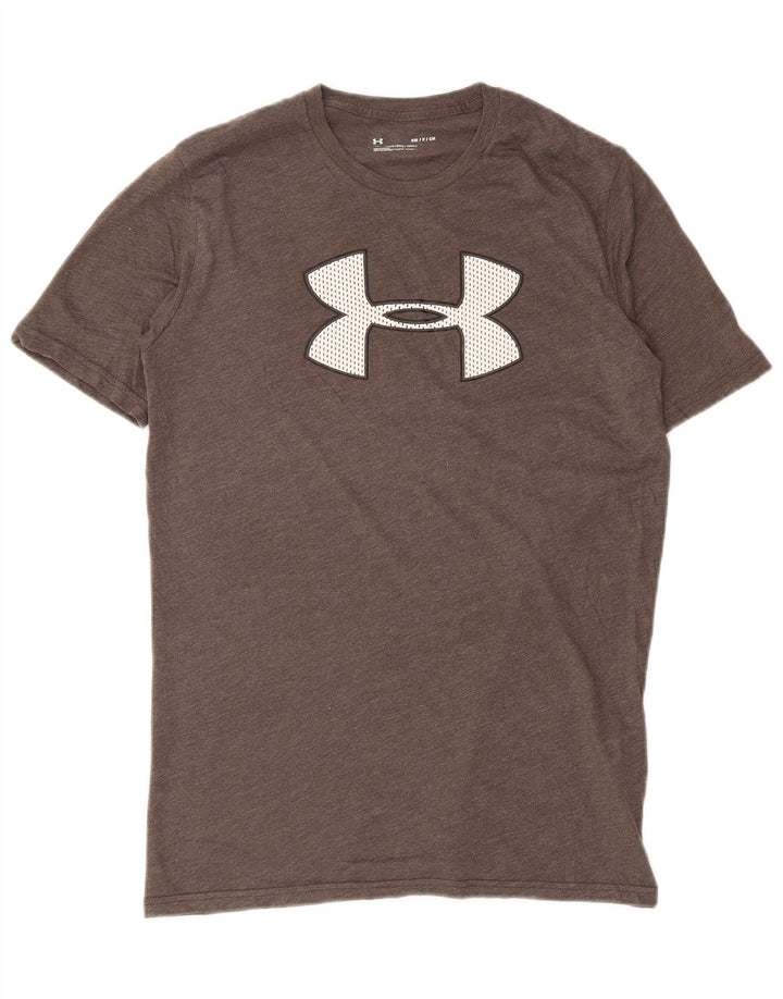 Under Armour Herre grafisk T-shirt top lille grå bomuld