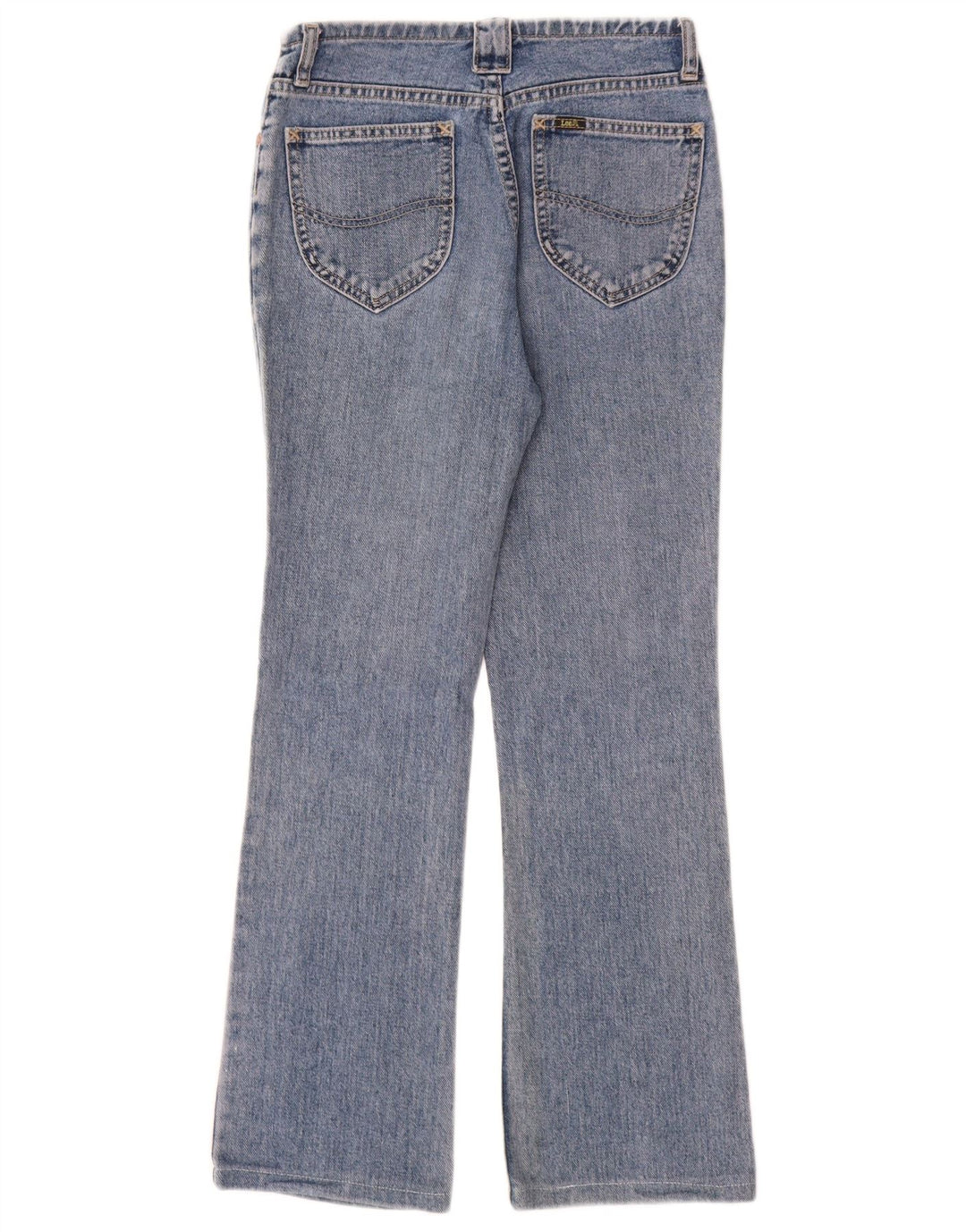Lee Dame Bootcut Jeans W27 L28 Blå Bomuld