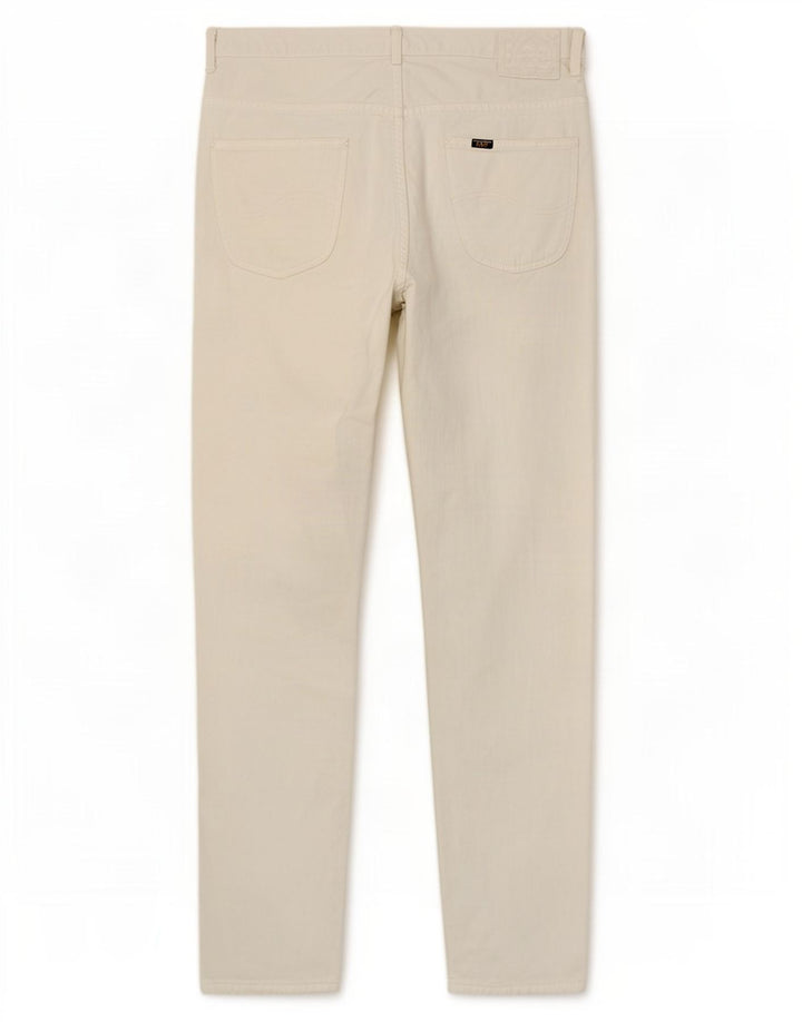 Lee Straight Jeans til mænd W34 L32 Hvid