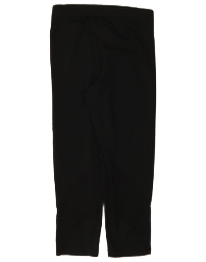 Nike Dame Dri Fit Grafiske Capri Leggings UK 8 Small Black Polyester