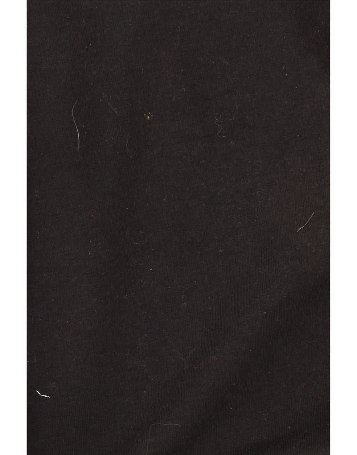 Zara Sweatshirt Jumper UK 10 Small Black Polyester