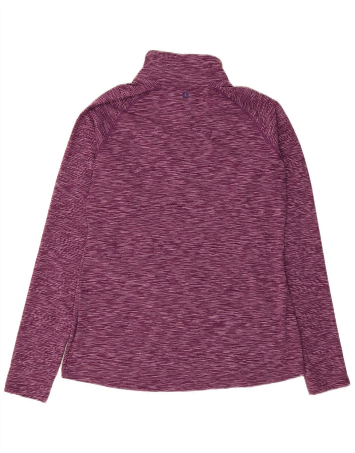Mountain Warehouse Dame Pullover Træningsdragt Top UK 12 Medium Lilla