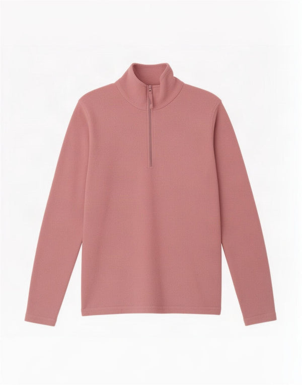 Mountain Warehouse Dame lynlås-hals Fleece Jumper UK 6 XS Pink Polyester
