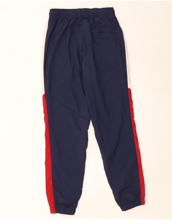 Nike Træningsdragt bukser til mænd, joggers Small W27 L27 Navy Blue Colourblock
