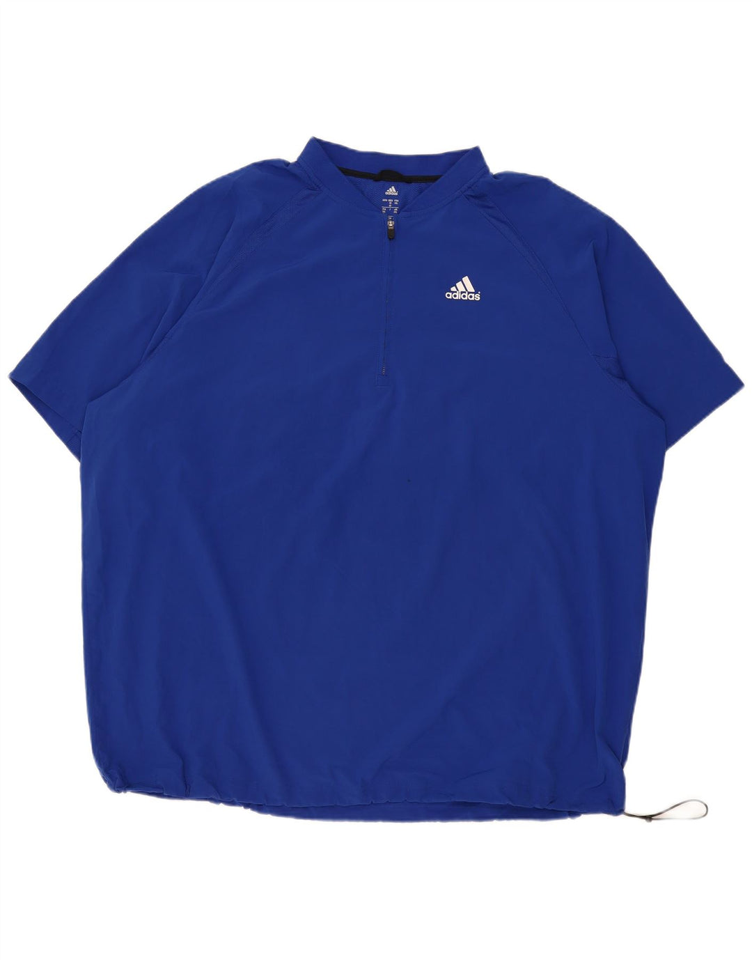 Adidas Kortærmet Herre Pullover Træningsdragt Top 3XL Blå Polyester