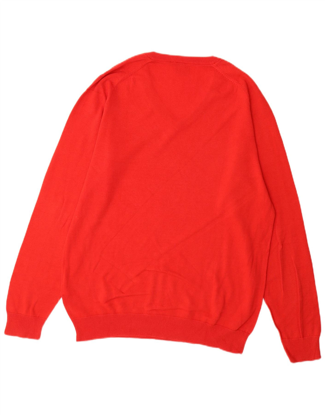 Carhartt Herre V-hals sweater Stor rød bomuld