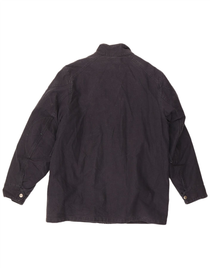 Rifle Heritage Utility Jacket UK 36 Small Navy Blue
