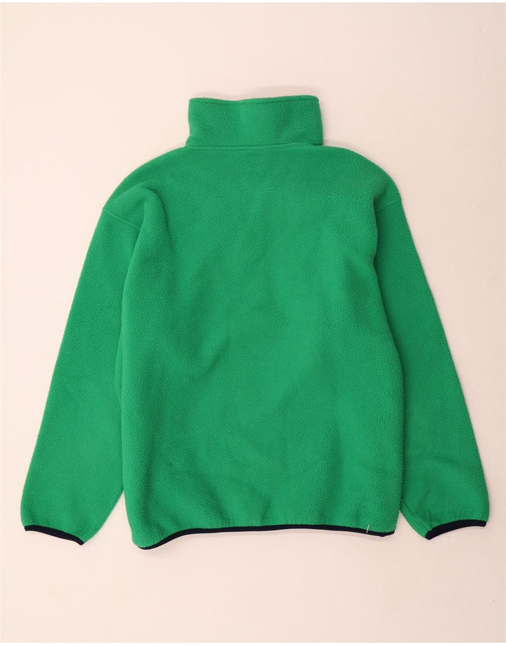 Sisley Herre lynlås hals Fleece Jumper Medium Grøn Polyester
