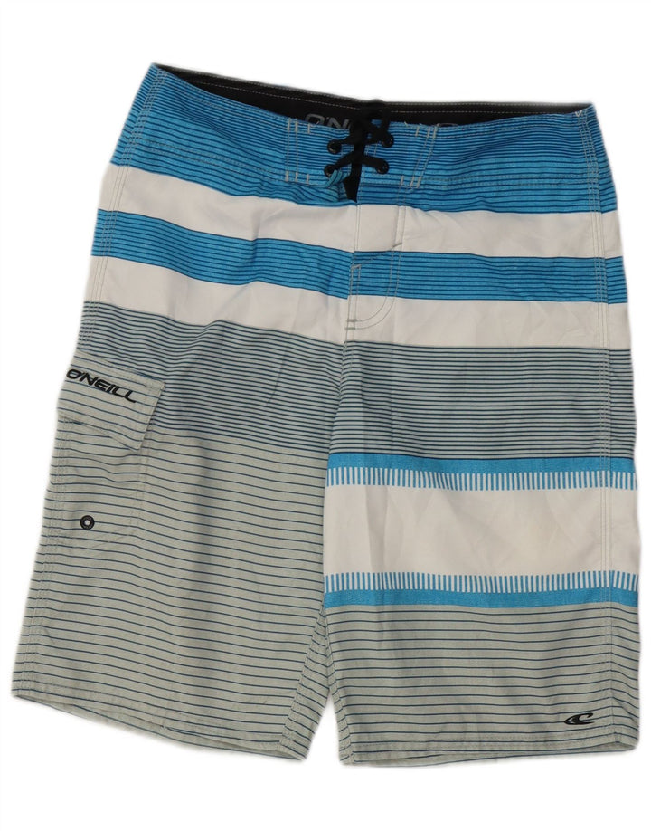 O'Neill Badeshorts til mænd Små blå stribet polyester