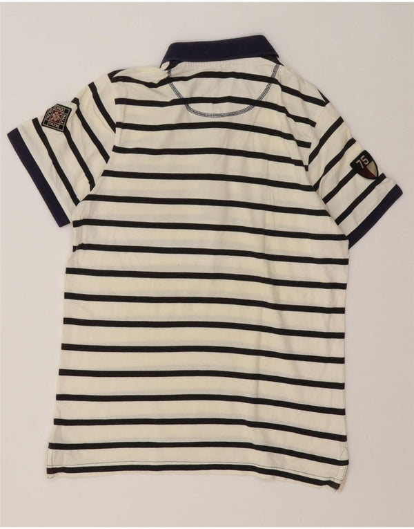 Jack & Jones Grafisk poloshirt til mænd, lille hvid stribet