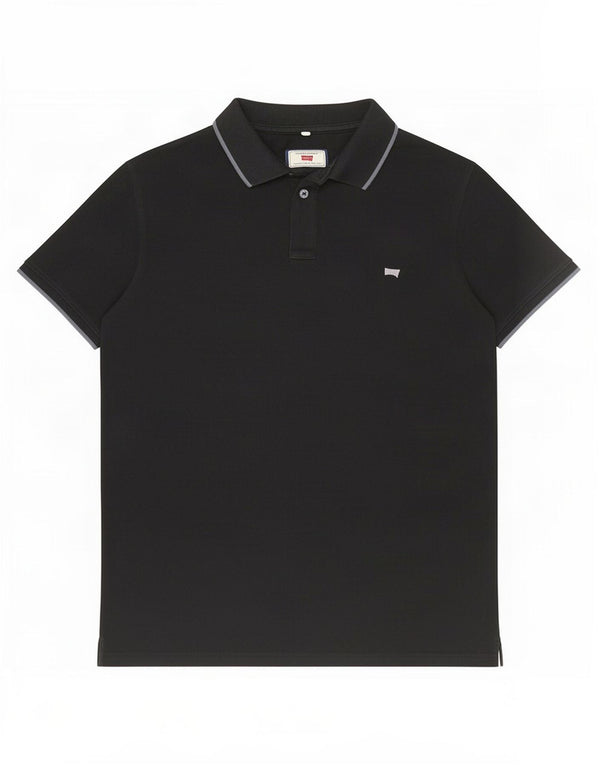 Carrera herre poloshirt 2XL sort bomuld