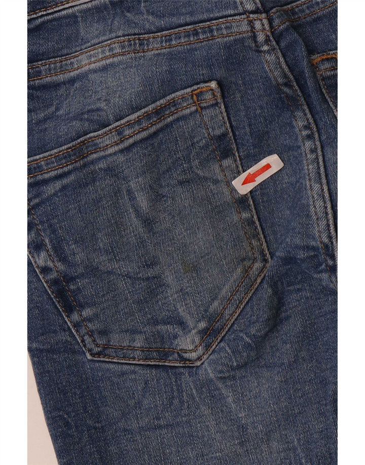 Zara Dame Flared Jeans EU 36 XS W26 L34 Blå
