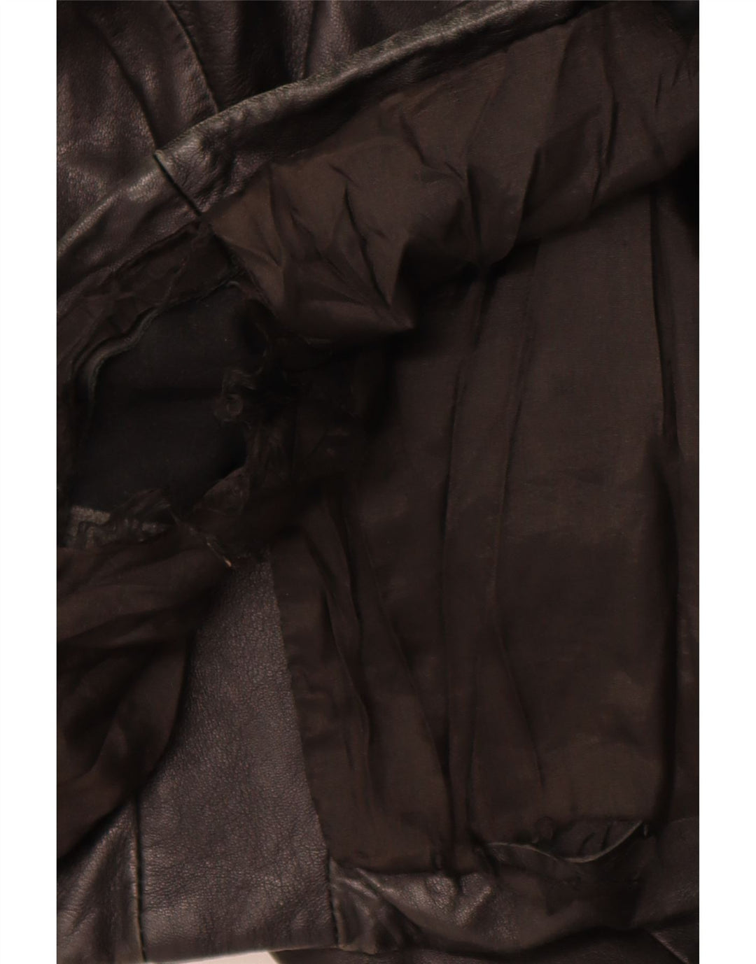 SCOUT Mens Leather Jacket UK 40 Large Black