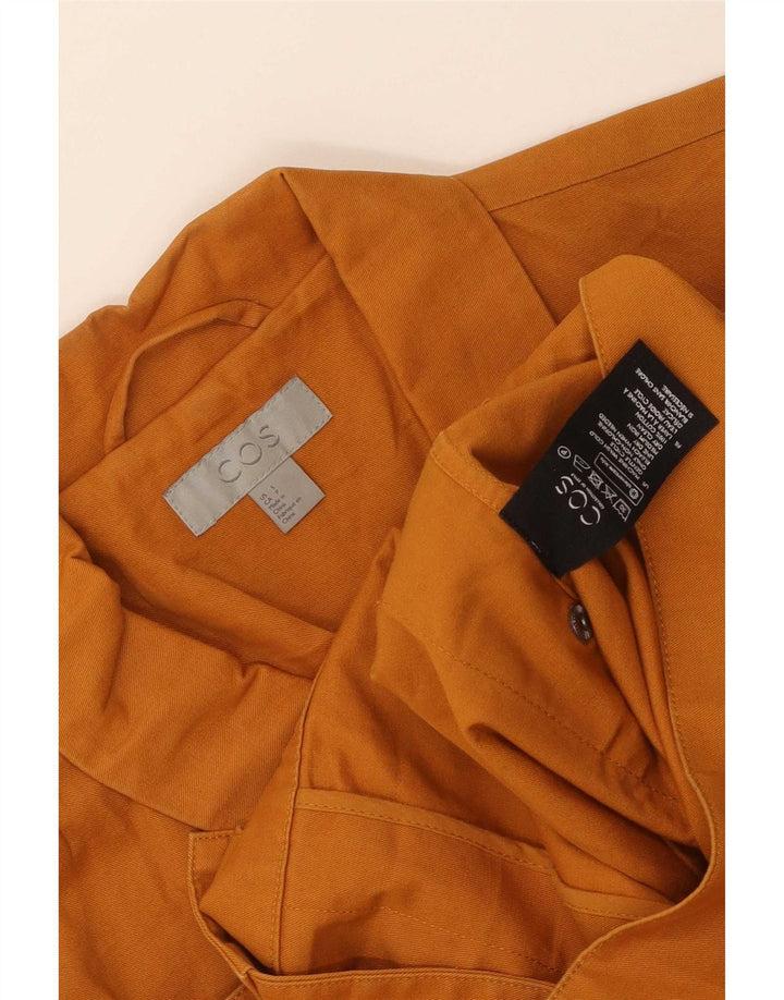 Cos Herre Utility Jacket UK 36 Small Orange Cotton