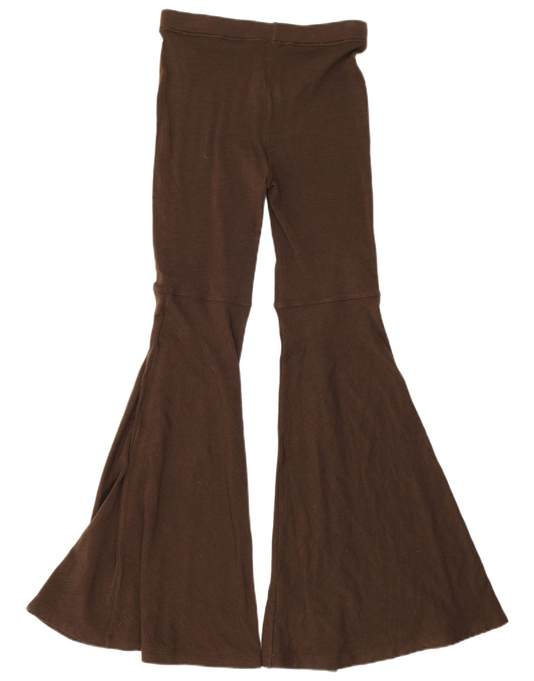 Roccobarocco Dame Flare Leggings UK 8 Lille Brun