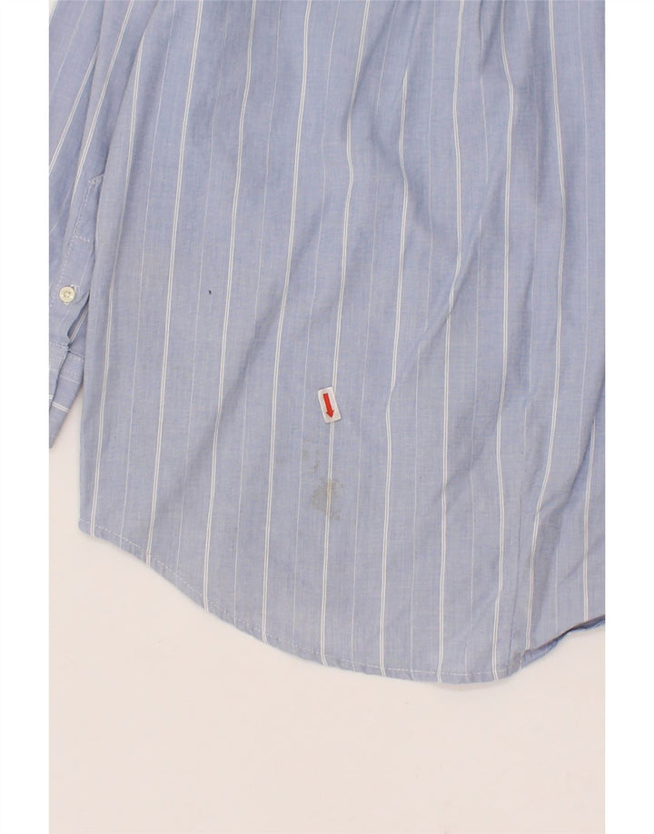 GAP Boys Shirt 6-7 Years Small Blue Striped Vintage Gap and Second-Hand Gap from Messina Hembry 